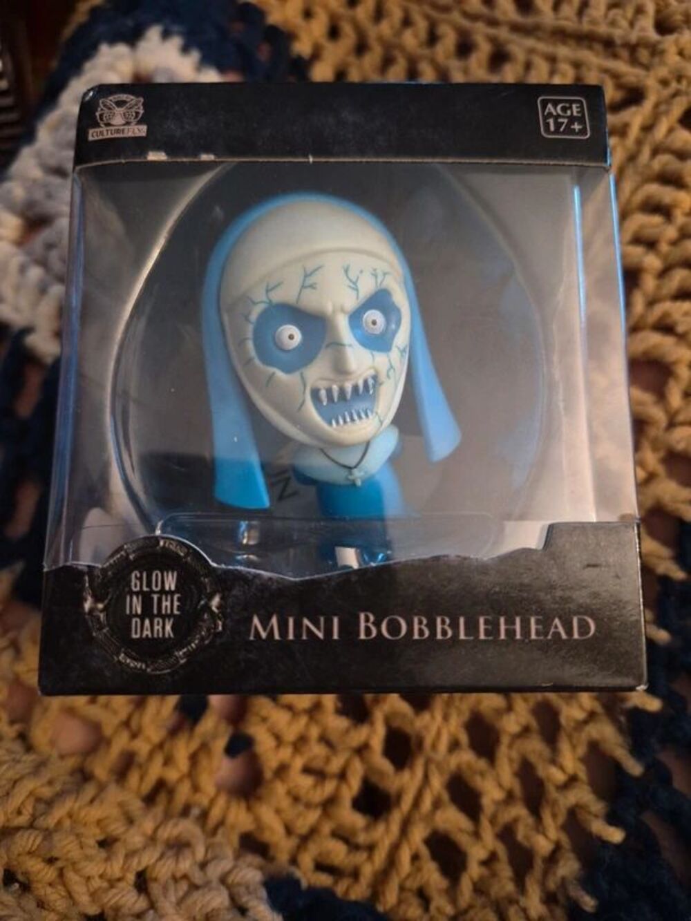 The Nun mini bobblehead Glow in the Dark Vinyl Figure Horror MovieHalloween
